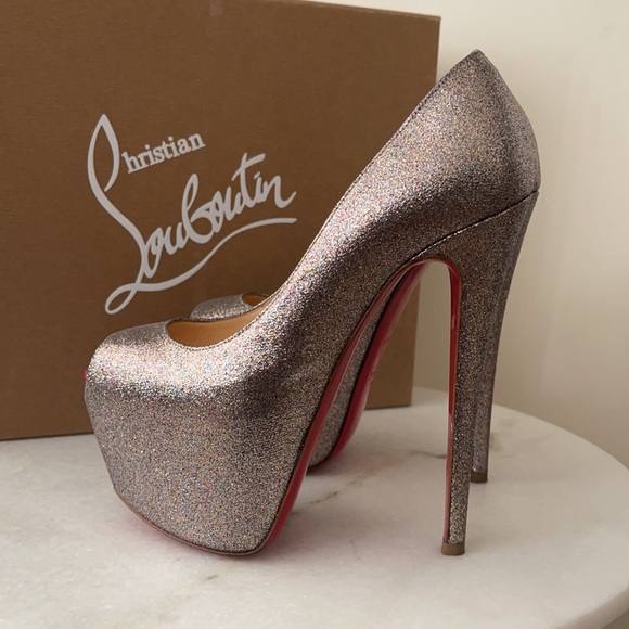 Christian Louboutin Highness 160mm Glitter - Picture 6 of 11